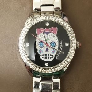 Betsey Johnson Watch Sugar Skull